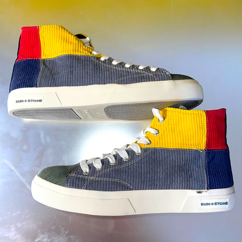 Sun+Stone Chukka Boot / Multi Color/ men’s size 8 / new